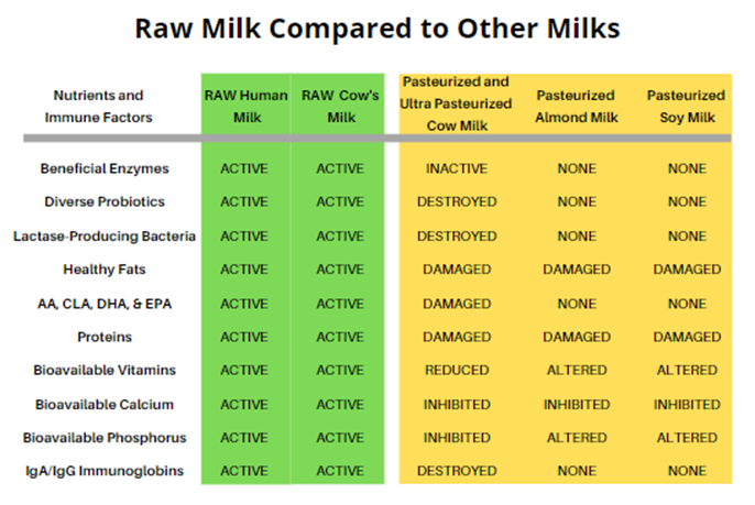 Two Types of Raw Milk — Raw Milk Institute