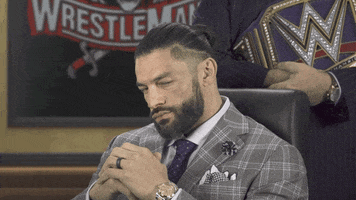 Roman Reigns Smile GIF by WWE