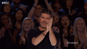 Happy Simon Cowell GIF by America's Got Talent's Got Talent